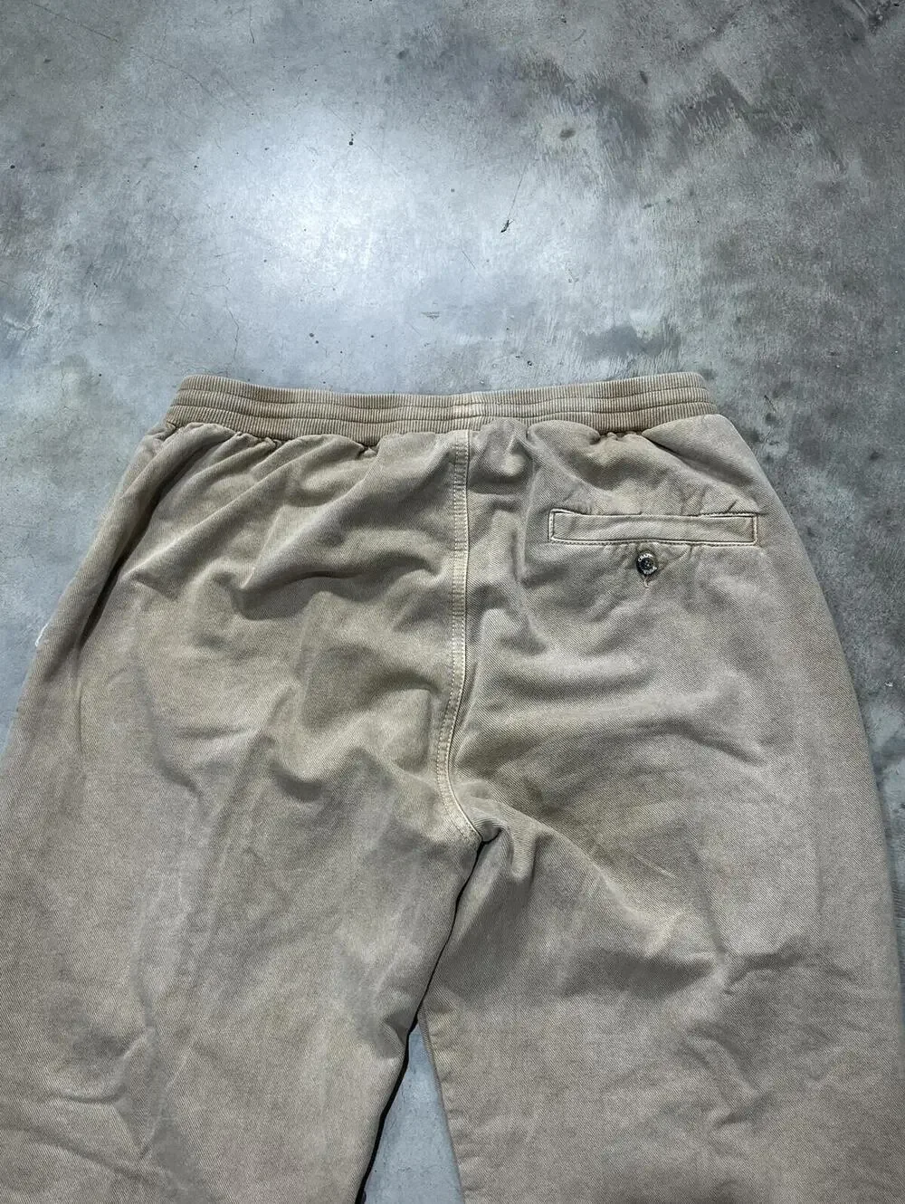 Hawaii Kona Coffee Dyed Preowned Large Jogger Pants